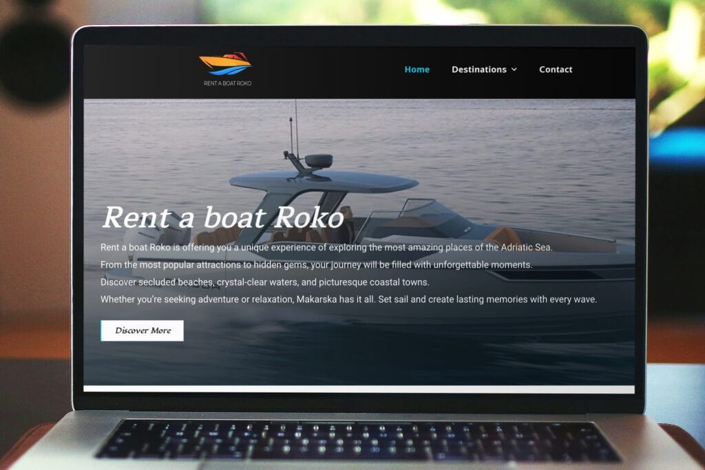 rent a boat roko web starnica